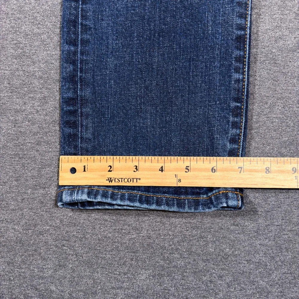 Lucky Brand 221 Original Straight Jeans Men 31x32 Blue Denim Stretch Casual